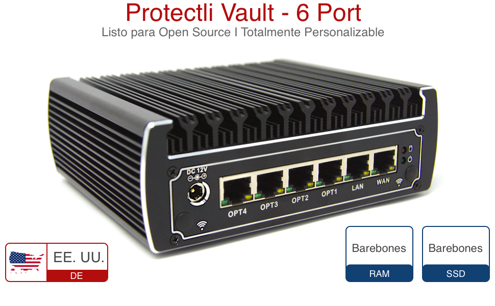 protectlivault 6 ports model FW6B O