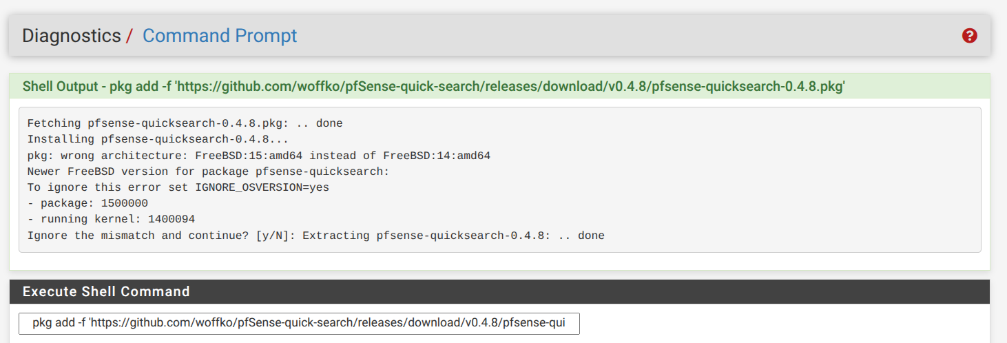 search bar protectli